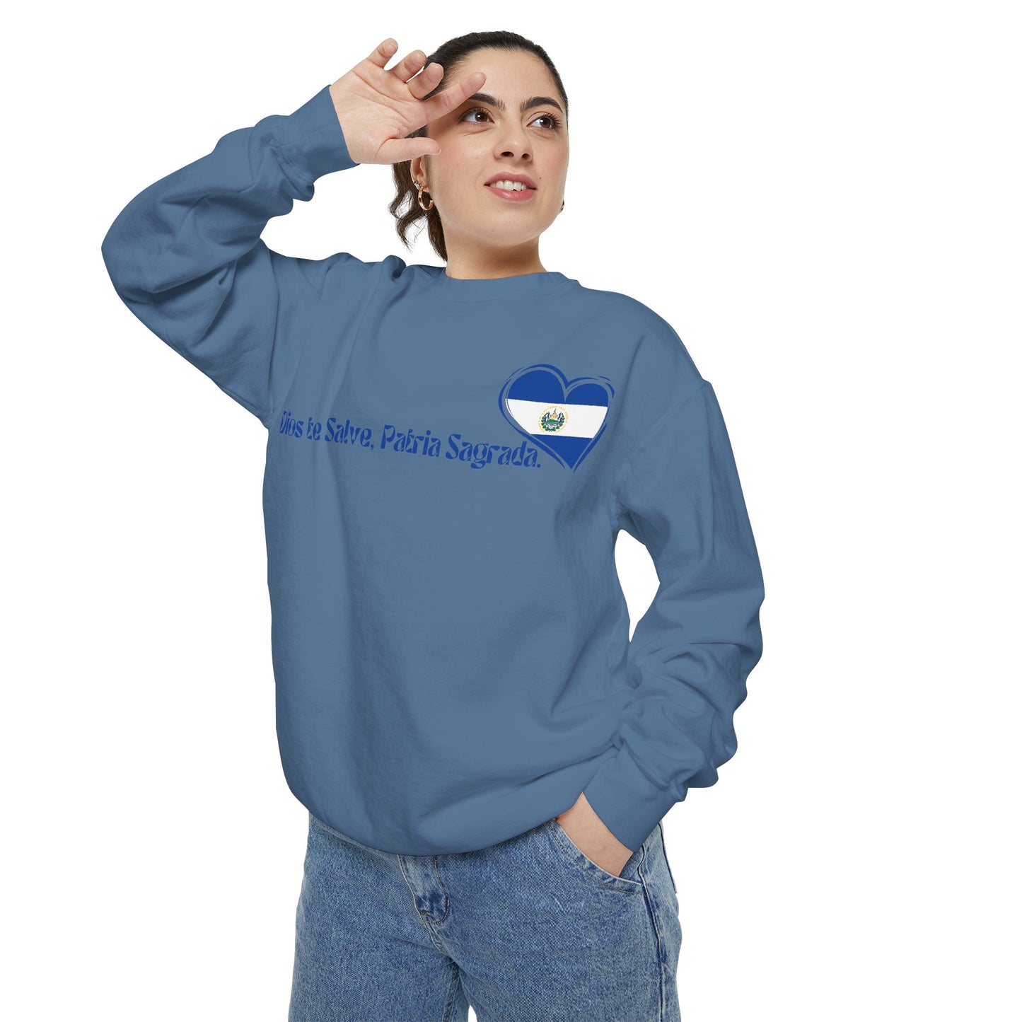 Celebrate El Salvador Independence- Unisex Garment-Dyed Sweatshirt, Comfy Sweatshirt, Gift for Independence Day, Cozy Hoodie, National Pride Wear, [...]