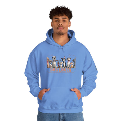 Dog Lover Hooded Sweatshirt - Cozy Gift for Pet Owners, Animal Lover Apparel, Casual Style, Warm Hoodie for Dog Lovers