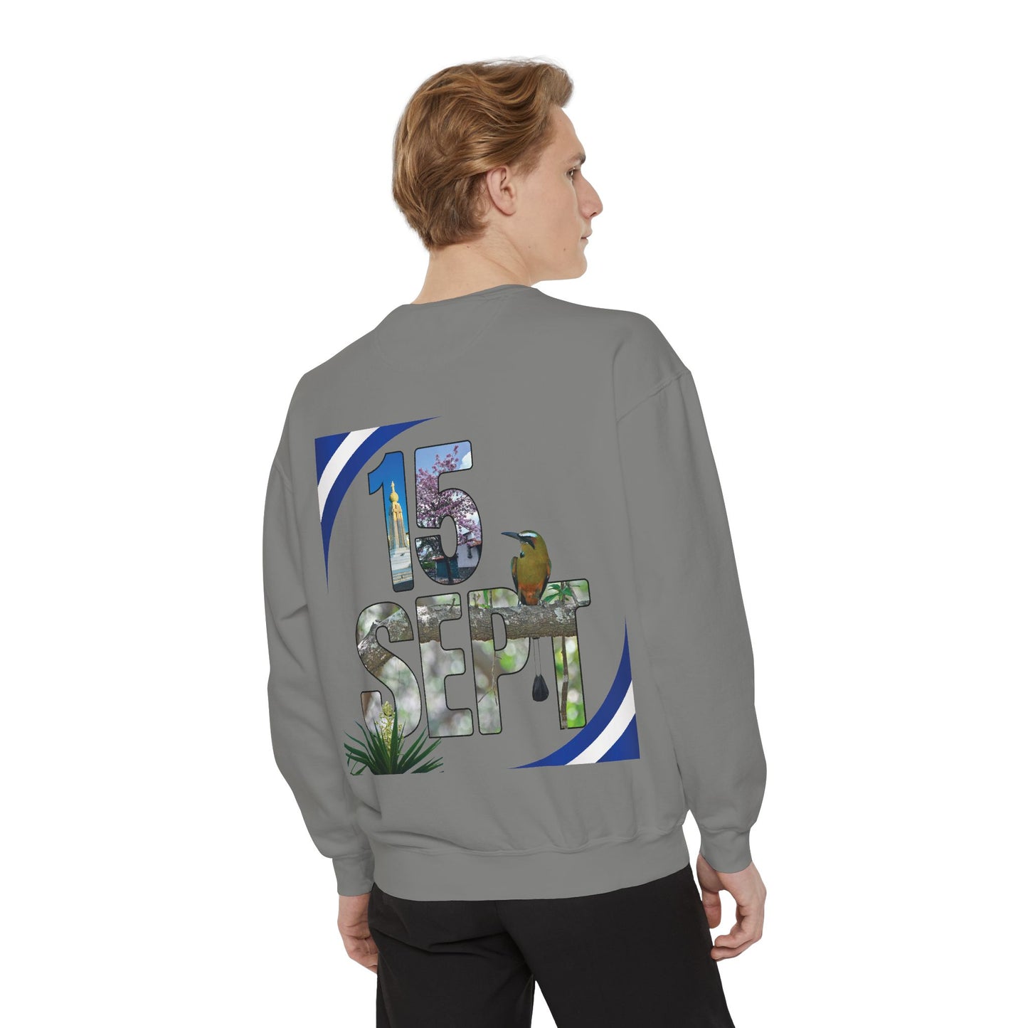 Celebrate El Salvador Independence- Unisex Garment-Dyed Sweatshirt, Comfy Sweatshirt, Gift for Independence Day, Cozy Hoodie, National Pride Wear, [...]