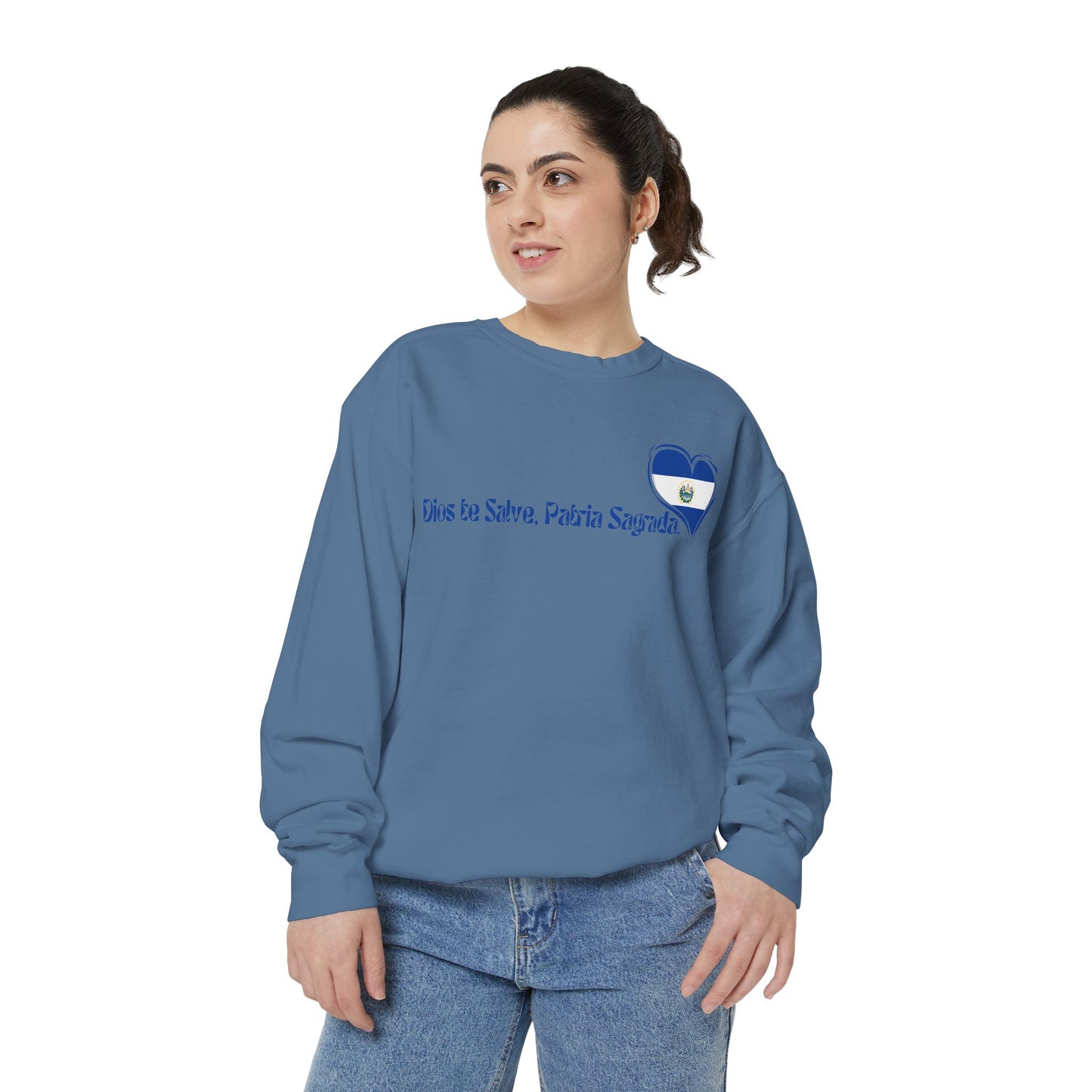 Celebrate El Salvador Independence- Unisex Garment-Dyed Sweatshirt, Comfy Sweatshirt, Gift for Independence Day, Cozy Hoodie, National Pride Wear, [...]