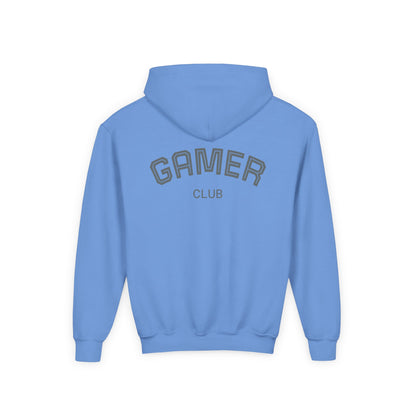 Gamer Club Youth Hoodie | Cool Gift for Gamers | Video Game Sweatshirt | Perfect for Birthdays & Holidays | Casual Comfort
