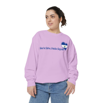 Celebrate El Salvador Independence- Unisex Garment-Dyed Sweatshirt, Comfy Sweatshirt, Gift for Independence Day, Cozy Hoodie, National Pride Wear, [...]