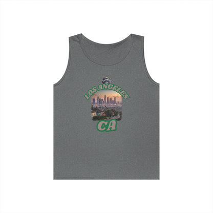 Los Angeles Vintage Graphic Tank Top, Casual Summer Wear, Beach Day Outfit, Vacation Apparel, Gift for Travelers