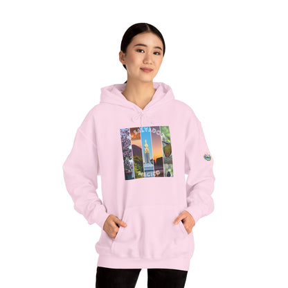 El Salvador Graphic Hoodie - Cozy Unisex Sweatshirt for Travel Lovers, Gift for Friends, Casual Wear, Holiday Apparel