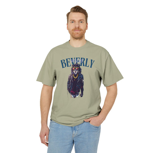 Beverly LA Graphic Tee, Vintage Faded T-Shirt, Unisex Casual Wear, Streetwear Style Gift, Hipster Tee, LA Travel Souvenir