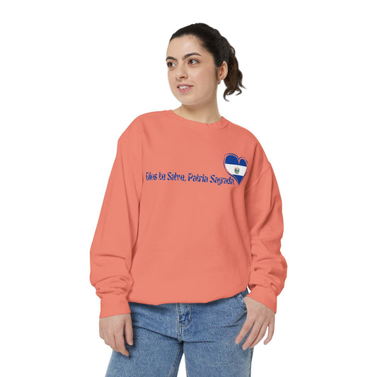 Celebrate El Salvador Independence- Unisex Garment-Dyed Sweatshirt, Comfy Sweatshirt, Gift for Independence Day, Cozy Hoodie, National Pride Wear, [...]