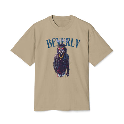 Beverly LA Graphic Tee, Vintage Faded T-Shirt, Unisex Casual Wear, Streetwear Style Gift, Hipster Tee, LA Travel Souvenir