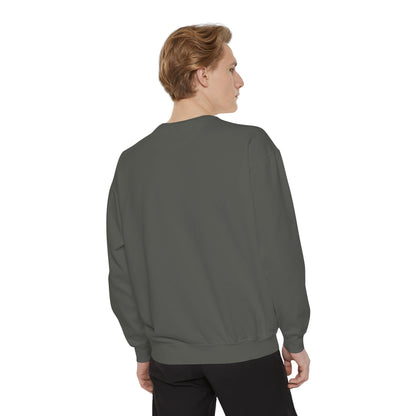 California Vibes Garment-Dyed Sweatshirt, Cozy Unisex Sweatshirt, Summer Apparel, Travel Gift, Beachwear, Casual Outfit