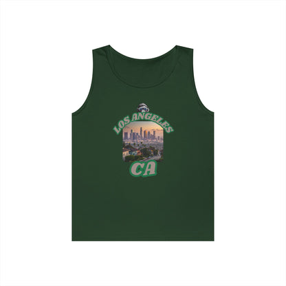 Los Angeles Vintage Graphic Tank Top, Casual Summer Wear, Beach Day Outfit, Vacation Apparel, Gift for Travelers
