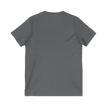 Rough Love V-Neck Tee, Unisex Short Sleeve Shirt, Gift for Her, Casual T-Shirt, Holiday Apparel, Everyday Wear, Cute Graphic Tee