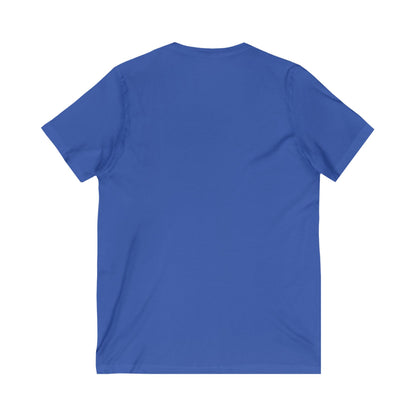 Rough Love V-Neck Tee, Unisex Short Sleeve Shirt, Gift for Her, Casual T-Shirt, Holiday Apparel, Everyday Wear, Cute Graphic Tee