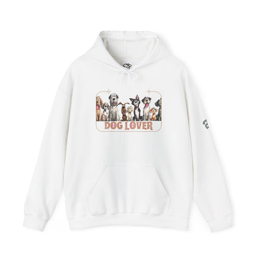 Dog Lover Hooded Sweatshirt - Cozy Gift for Pet Owners, Animal Lover Apparel, Casual Style, Warm Hoodie for Dog Lovers