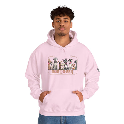 Dog Lover Hooded Sweatshirt - Cozy Gift for Pet Owners, Animal Lover Apparel, Casual Style, Warm Hoodie for Dog Lovers