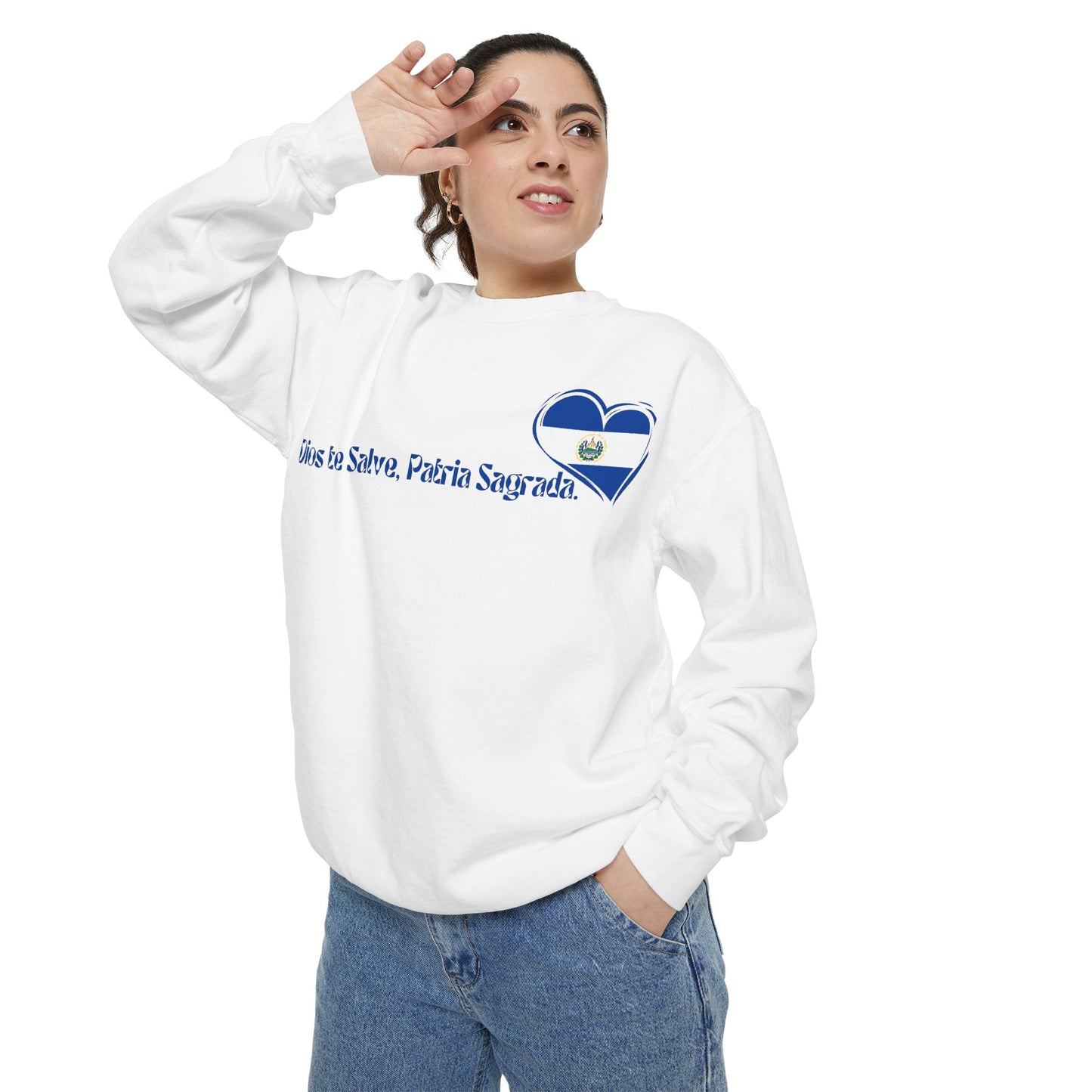 Celebrate El Salvador Independence- Unisex Garment-Dyed Sweatshirt, Comfy Sweatshirt, Gift for Independence Day, Cozy Hoodie, National Pride Wear, [...]
