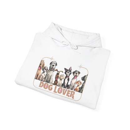 Dog Lover Hooded Sweatshirt - Cozy Gift for Pet Owners, Animal Lover Apparel, Casual Style, Warm Hoodie for Dog Lovers