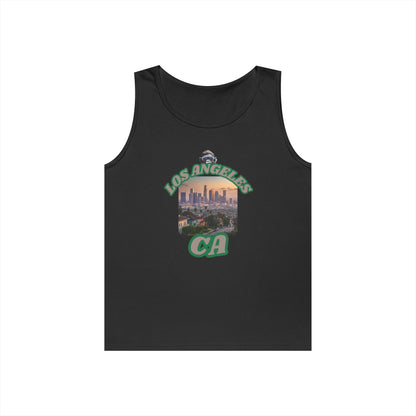 Los Angeles Vintage Graphic Tank Top, Casual Summer Wear, Beach Day Outfit, Vacation Apparel, Gift for Travelers
