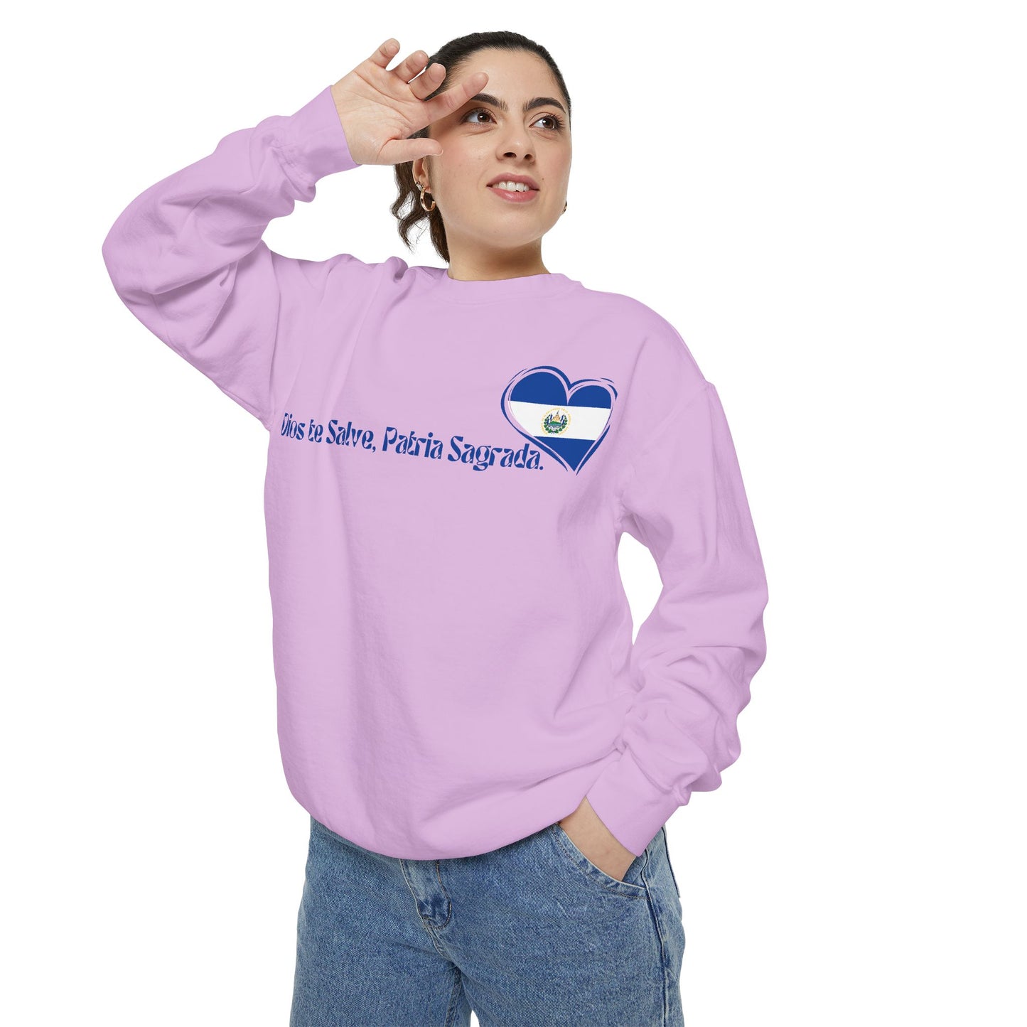 Celebrate El Salvador Independence- Unisex Garment-Dyed Sweatshirt, Comfy Sweatshirt, Gift for Independence Day, Cozy Hoodie, National Pride Wear, [...]