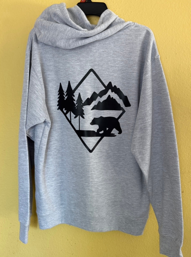 California Los Angeles Double Sided Unisex Hoodie