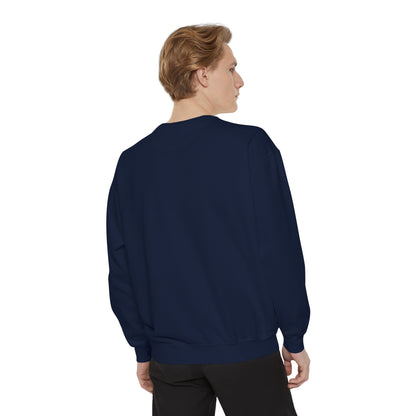 California Vibes Garment-Dyed Sweatshirt, Cozy Unisex Sweatshirt, Summer Apparel, Travel Gift, Beachwear, Casual Outfit