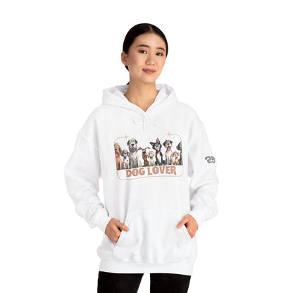 Dog Lover Hooded Sweatshirt - Cozy Gift for Pet Owners, Animal Lover Apparel, Casual Style, Warm Hoodie for Dog Lovers