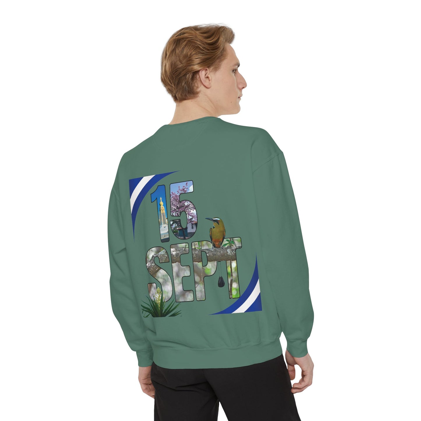 Celebrate El Salvador Independence- Unisex Garment-Dyed Sweatshirt, Comfy Sweatshirt, Gift for Independence Day, Cozy Hoodie, National Pride Wear, [...]