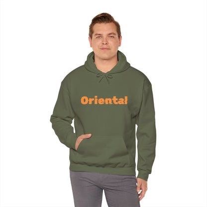 Oriental Tree Unisex Hoodie, Cozy Sweatshirt, Gift for Nature Lovers, Autumn Fashion, Casual Wear, Unique Graphic Apparel