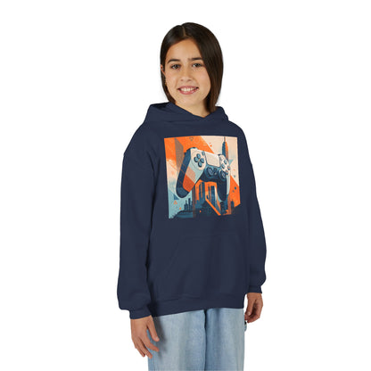 Gamer Club Youth Hoodie | Cool Gift for Gamers | Video Game Sweatshirt | Perfect for Birthdays & Holidays | Casual Comfort