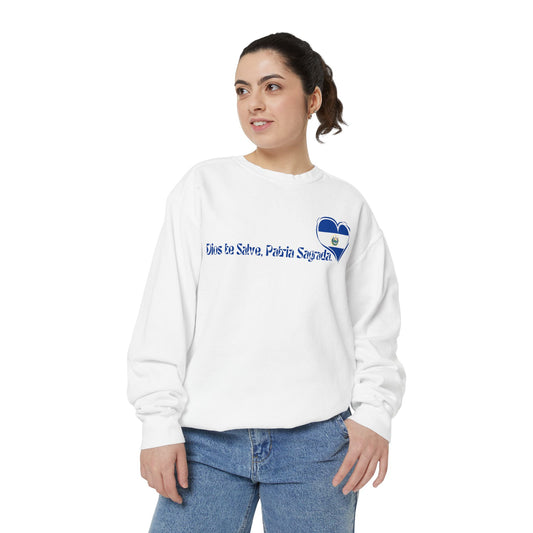 Celebrate El Salvador Independence- Unisex Garment-Dyed Sweatshirt, Comfy Sweatshirt, Gift for Independence Day, Cozy Hoodie, National Pride Wear, [...]
