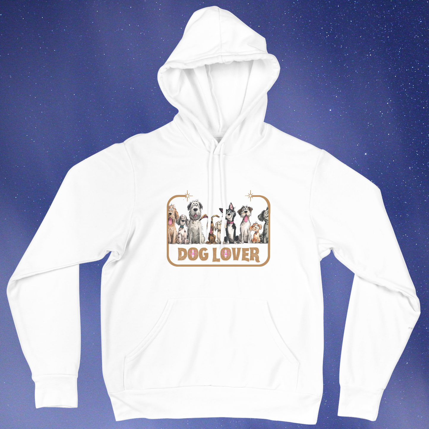 Dog Lover Hoodie • Cute Dog Sweatshirt • Dogs Hoodie