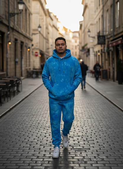 Cotton Candy Tie Dye Hoodie • Unisex 9oz Midweight Sweatshirt