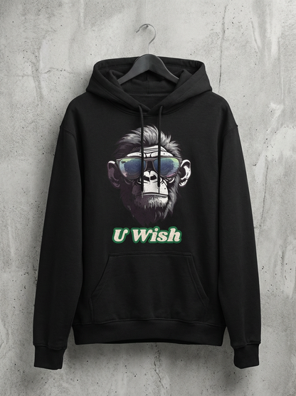 U Wish Monkey Hoodie