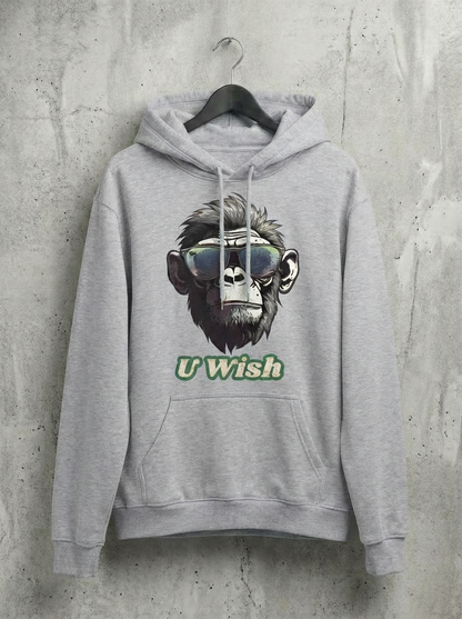 U Wish Monkey Hoodie