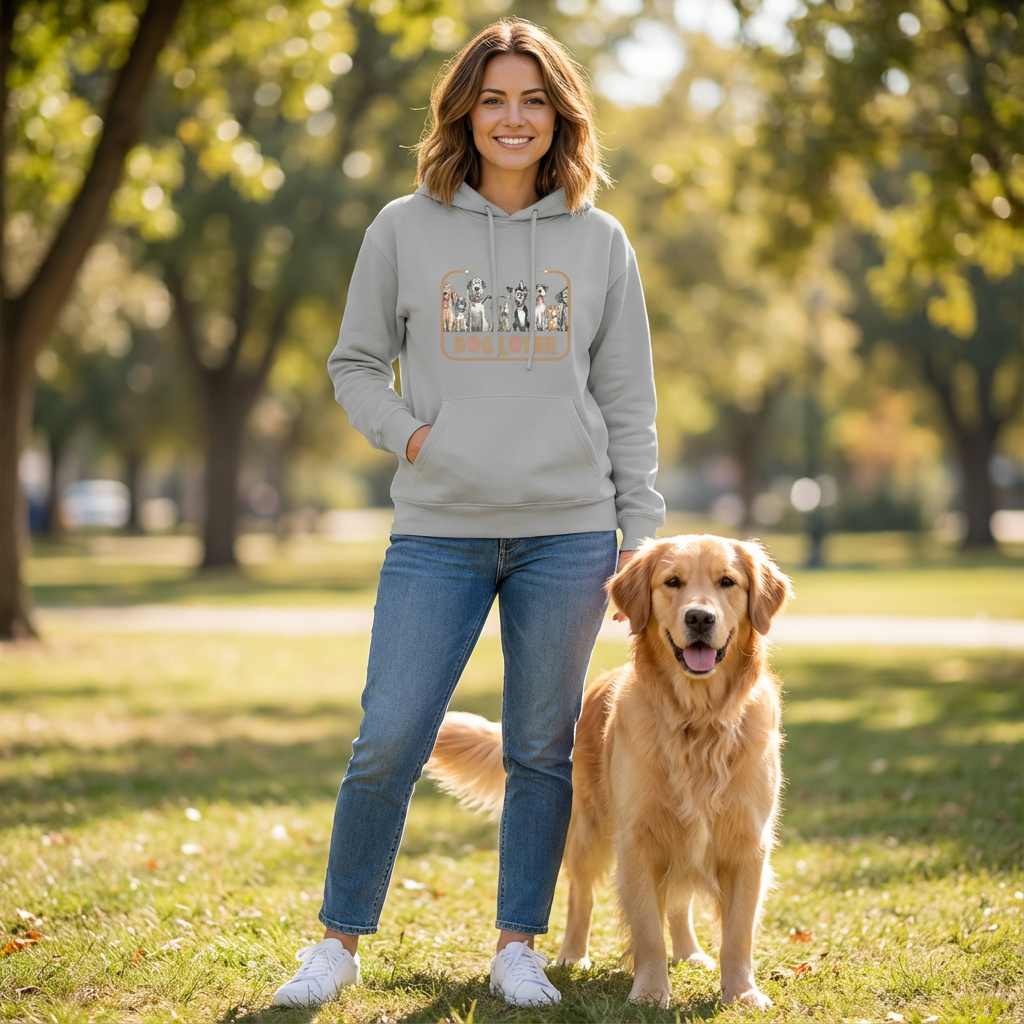 Dog Lover Hoodie • Cute Dog Sweatshirt • Dogs Hoodie