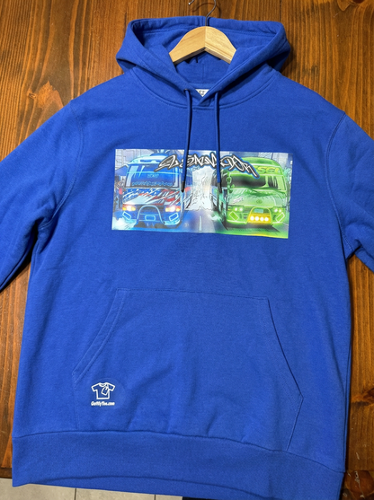 El Salvador Custom Coasters Hoodie – Retro Salvadoran Graphic