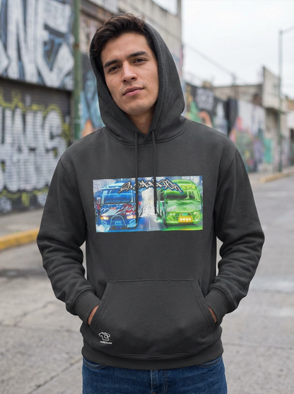 El Salvador Custom Coasters Hoodie – Retro Salvadoran Graphic