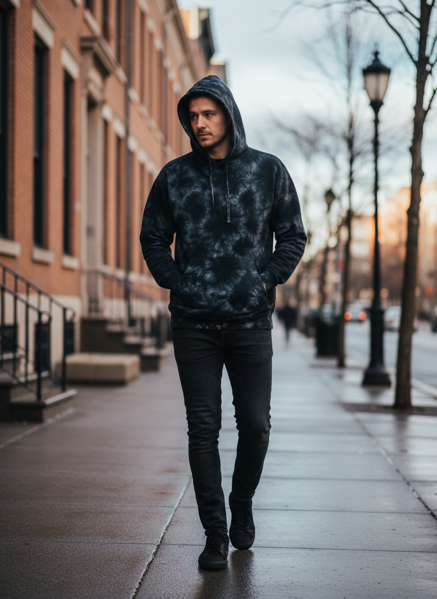 Cotton Candy Tie Dye Hoodie • Unisex 9oz Midweight Sweatshirt