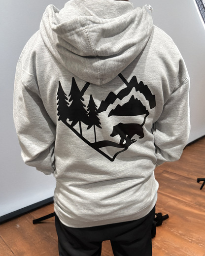 California Los Angeles Double Sided Unisex Hoodie