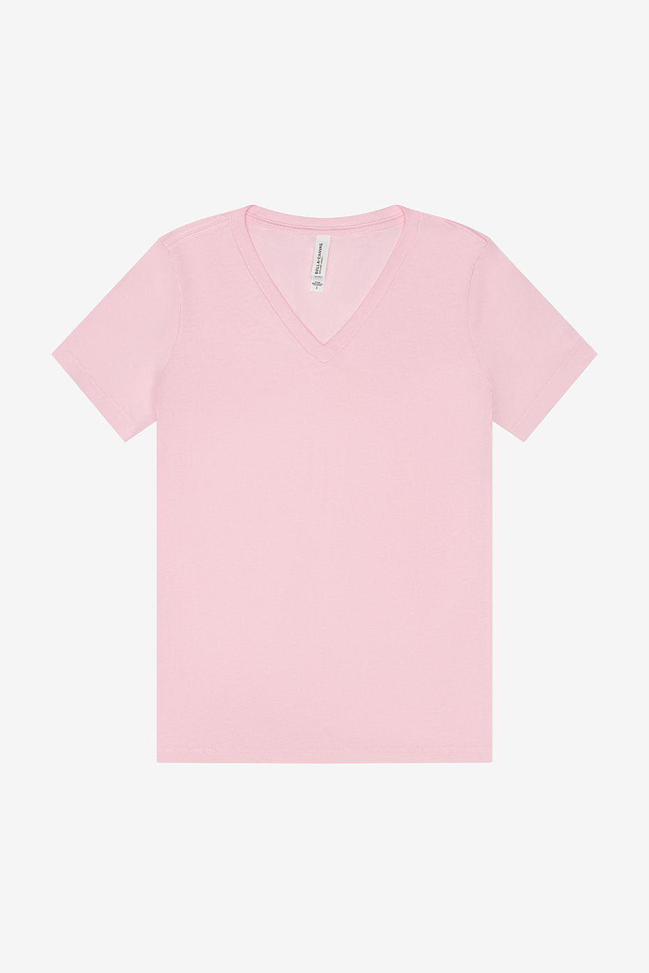 Women’s Relaxed V-Neck T-Shirt – Ultra-Soft 100% Airlume Cotton | Lightweight 4.2 oz Premium Jersey Tee