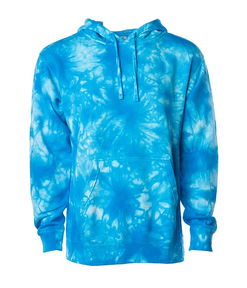 Cotton Candy Tie Dye Hoodie • Unisex 9oz Midweight Sweatshirt