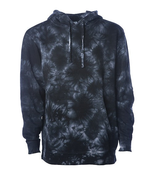 Cotton Candy Tie Dye Hoodie • Unisex 9oz Midweight Sweatshirt